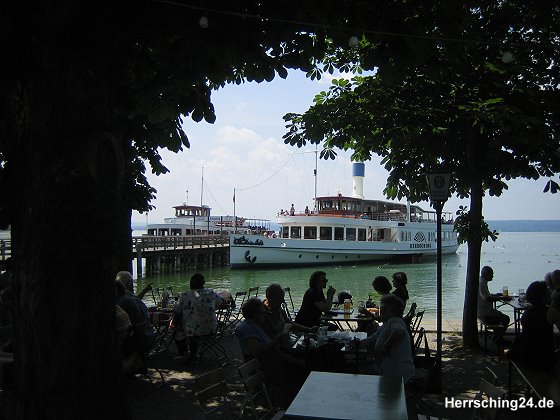 Biergarten am Ammersee Ufer